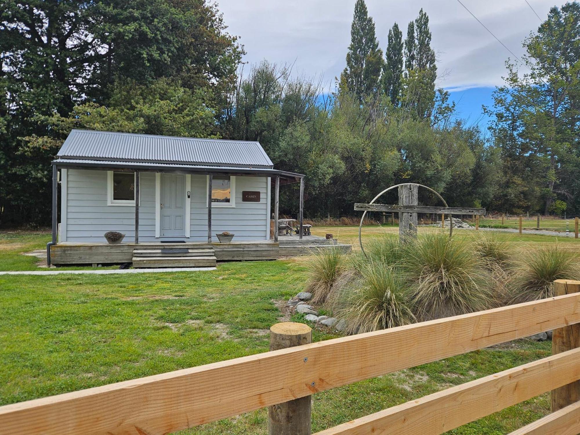 The Cabin, Omahau Downs Twizel Esterno foto